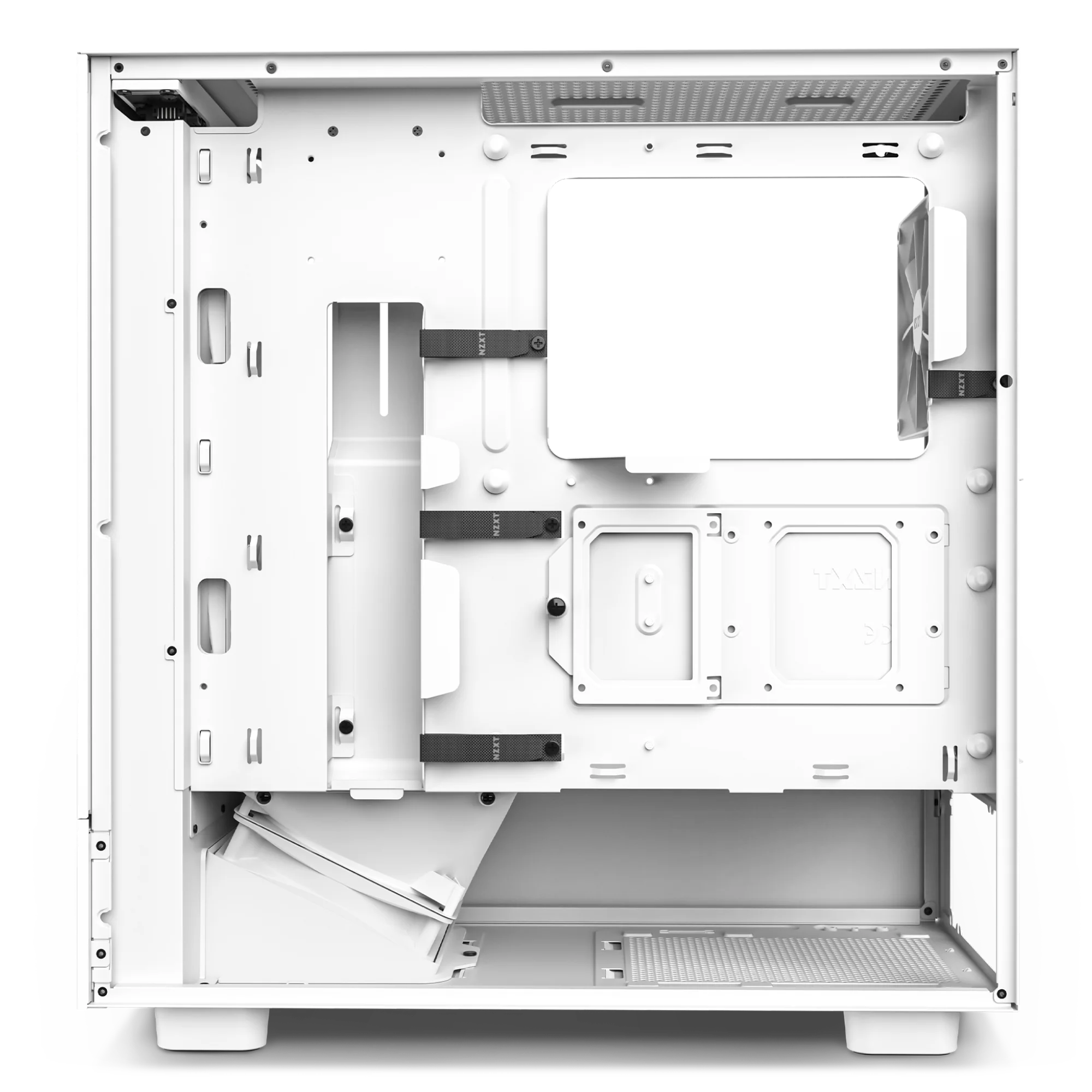 Reference: NZXT H5 Flow (2022) — White Mid-Tower PC Case